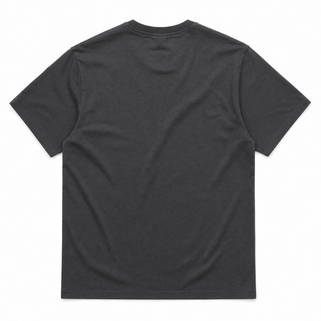 Classic Essential Crew Neck T-Shirt — Charcoal Grey
