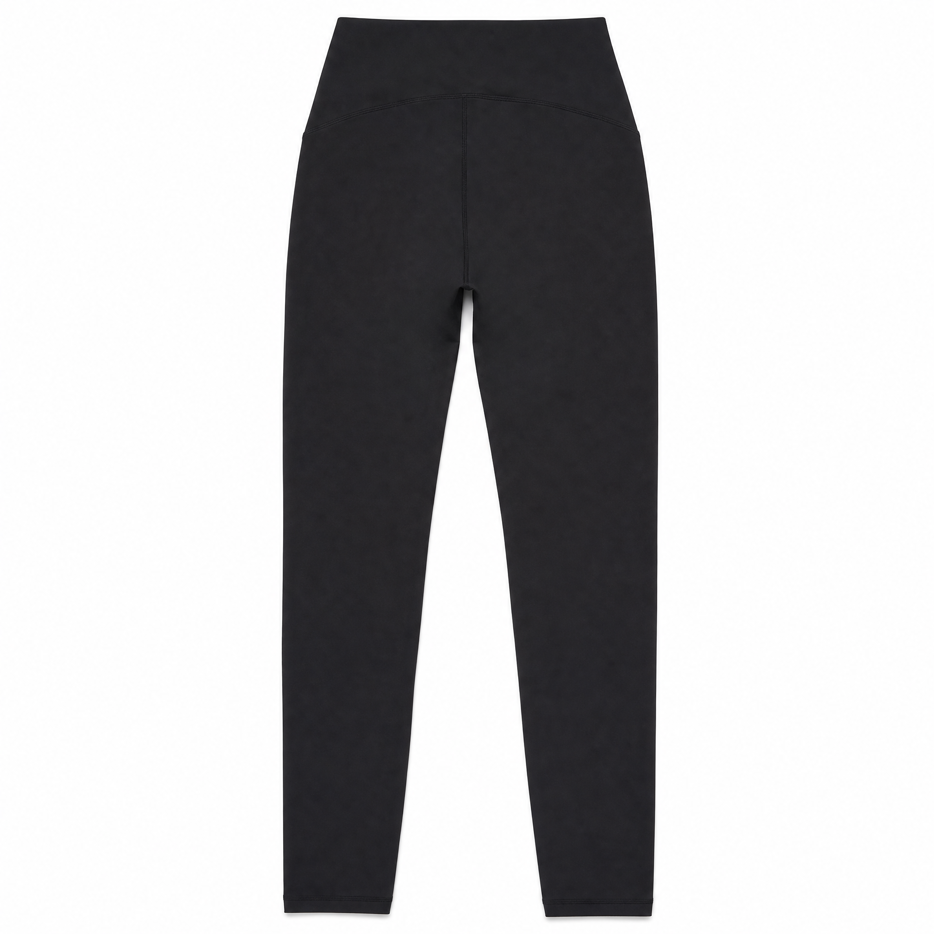 High-Waist Yoga Leggings — Black