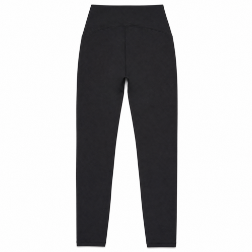 High-Waist Yoga Leggings — Black