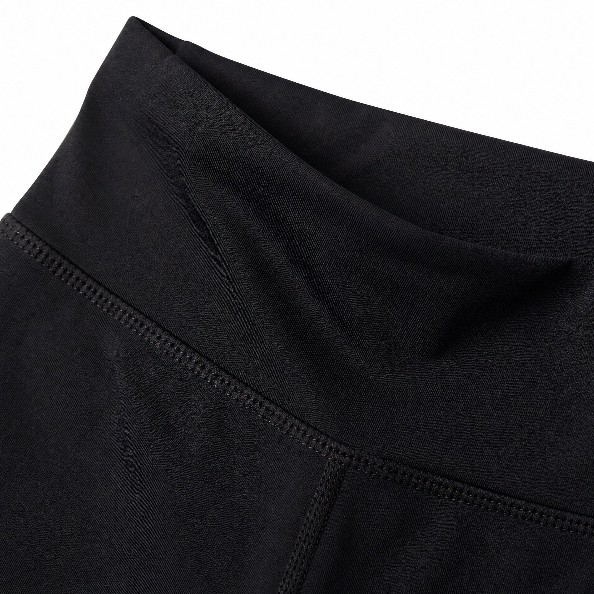 High-Waist Yoga Leggings — Black